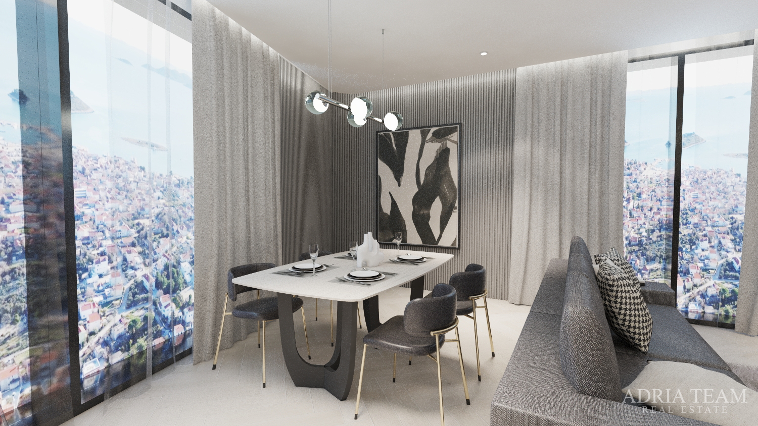 Penthouse, 67 m², Pakoštane
