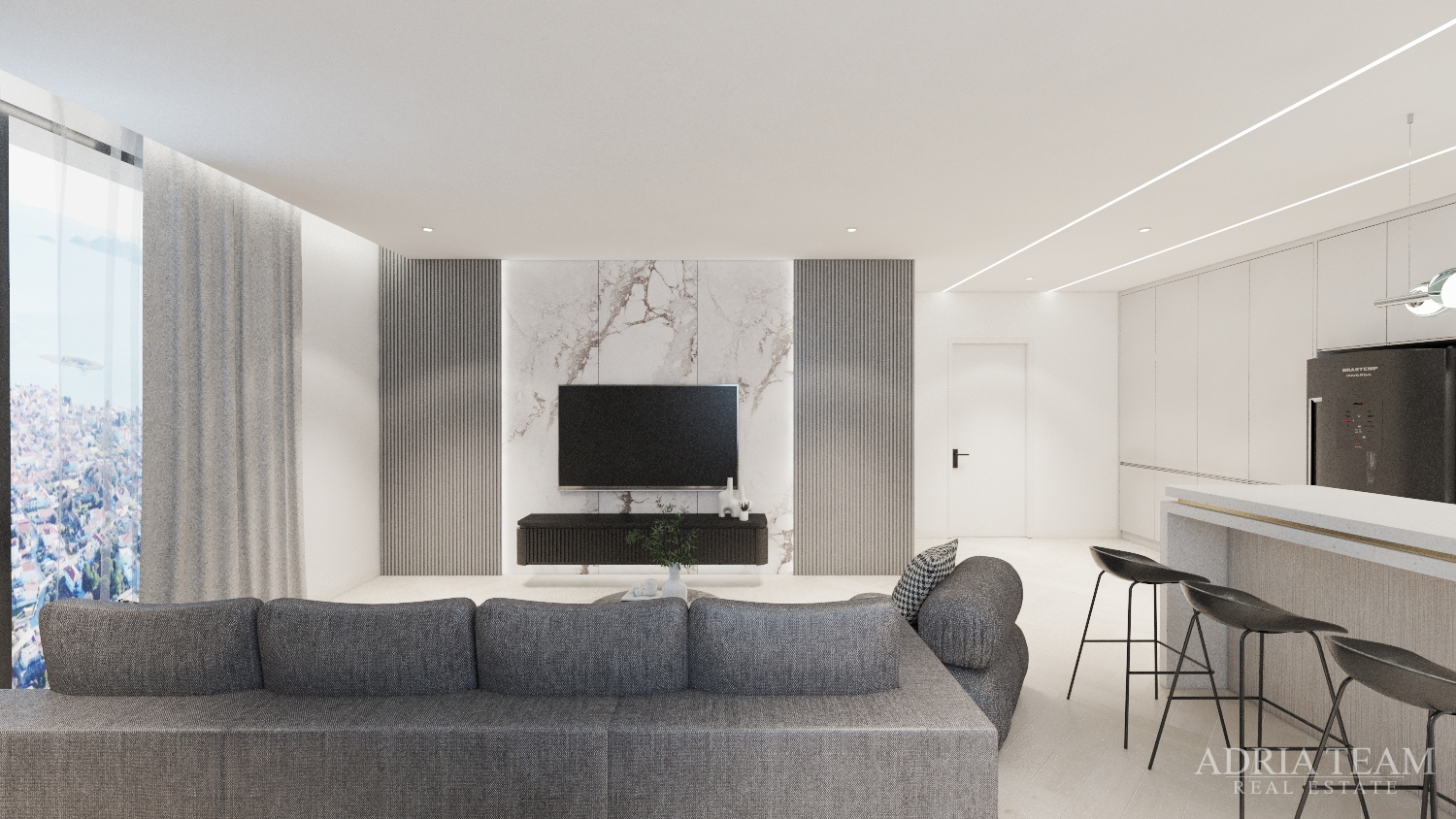 Penthouse, 67 m², Pakoštane