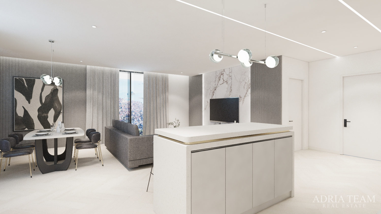 Penthouse, 67 m², Pakoštane