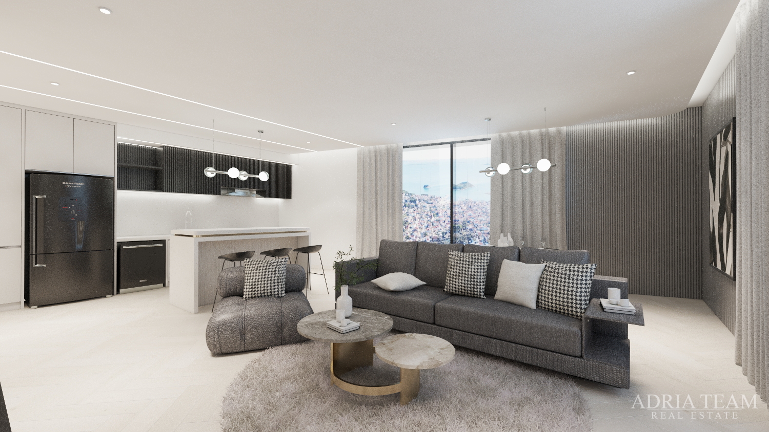 Penthouse, 67 m², Pakoštane