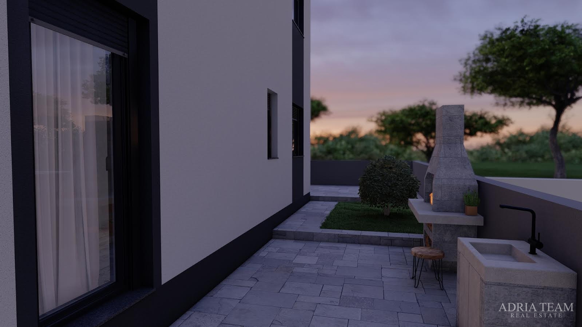 APARTMENTS 300 m FROM THE BEACH, NEW BUILD, SEA VIEW - PRIVLAKA