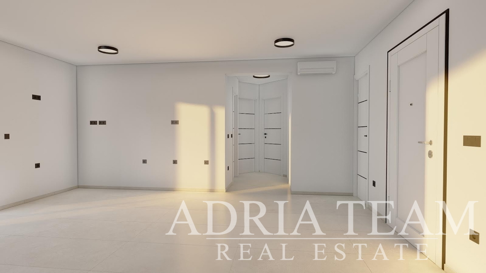 APARTMÁNY VE VZDÁLENOSTI 300 M OD PLAŽE, NOVOSTAVBA, VÝHLED NA MOŘE - PRIVLAKA