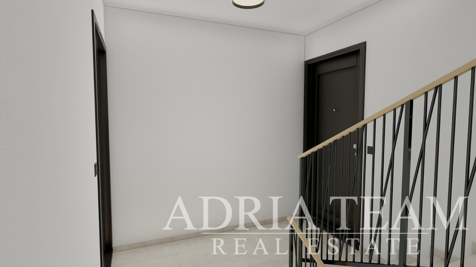APARTMÁNY VE VZDÁLENOSTI 300 M OD PLAŽE, NOVOSTAVBA, VÝHLED NA MOŘE - PRIVLAKA