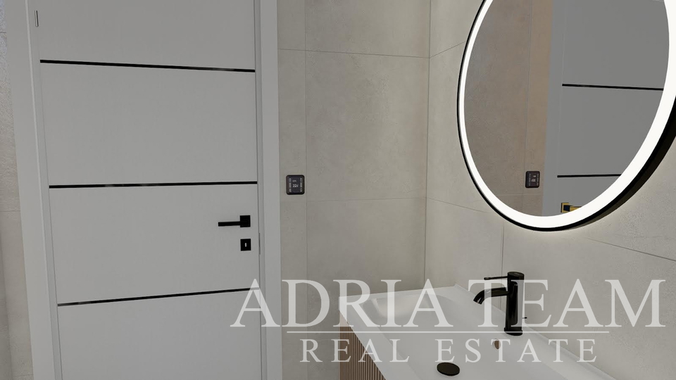 APARTMÁNY VE VZDÁLENOSTI 300 M OD PLAŽE, NOVOSTAVBA, VÝHLED NA MOŘE - PRIVLAKA