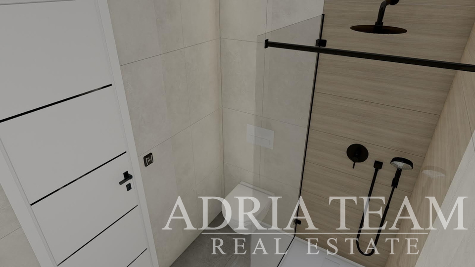 APARTMÁNY VE VZDÁLENOSTI 300 M OD PLAŽE, NOVOSTAVBA, VÝHLED NA MOŘE - PRIVLAKA