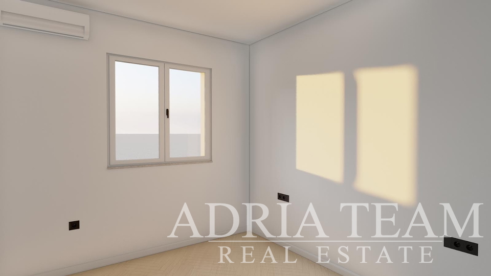 APARTMÁNY VE VZDÁLENOSTI 300 M OD PLAŽE, NOVOSTAVBA, VÝHLED NA MOŘE - PRIVLAKA