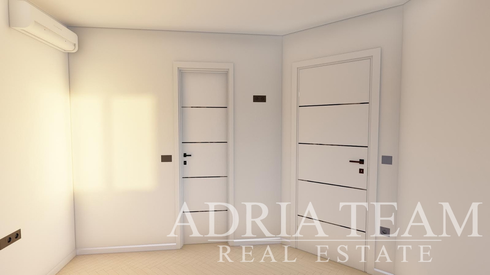APARTMÁNY VE VZDÁLENOSTI 300 M OD PLAŽE, NOVOSTAVBA, VÝHLED NA MOŘE - PRIVLAKA