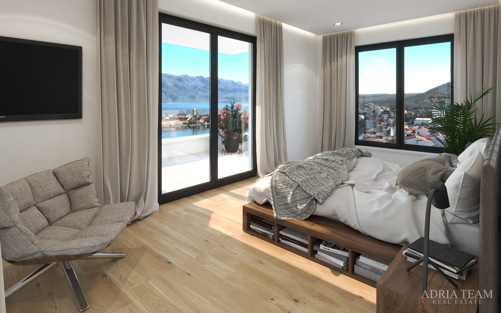 Villas, 50 m from the sea, newly built, beautiful view - Vinjerac