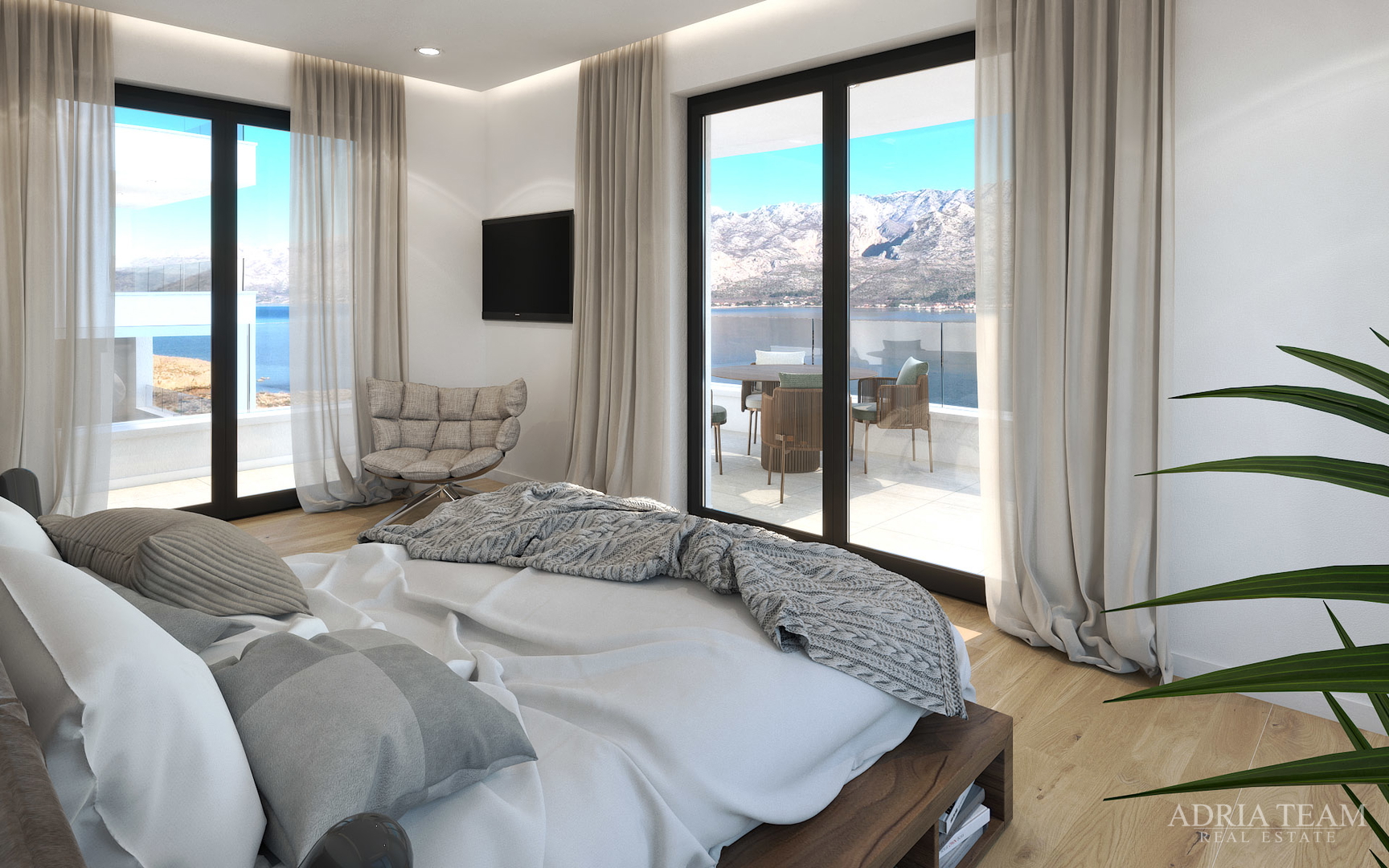 Villas, 50 m from the sea, newly built, beautiful view - Vinjerac