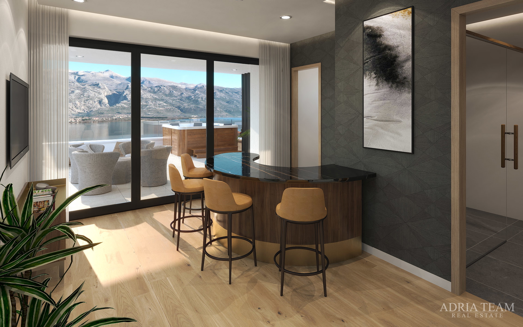 Villas, 50 m from the sea, newly built, beautiful view - Vinjerac