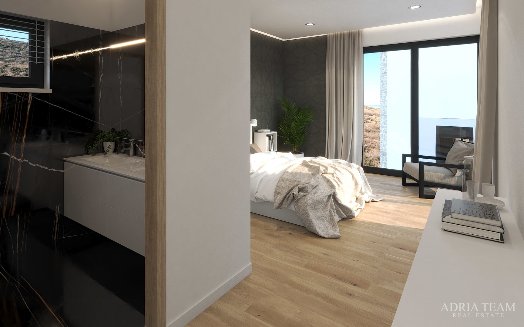 Villas, 50 m from the sea, newly built, beautiful view - Vinjerac