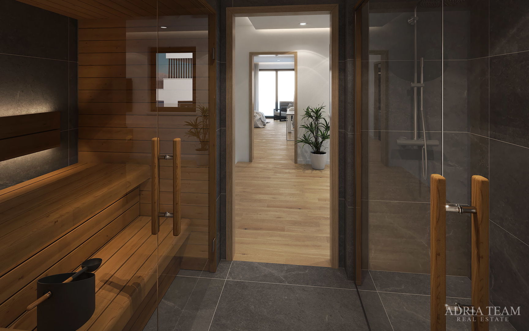 Villas, 50 m from the sea, newly built, beautiful view - Vinjerac