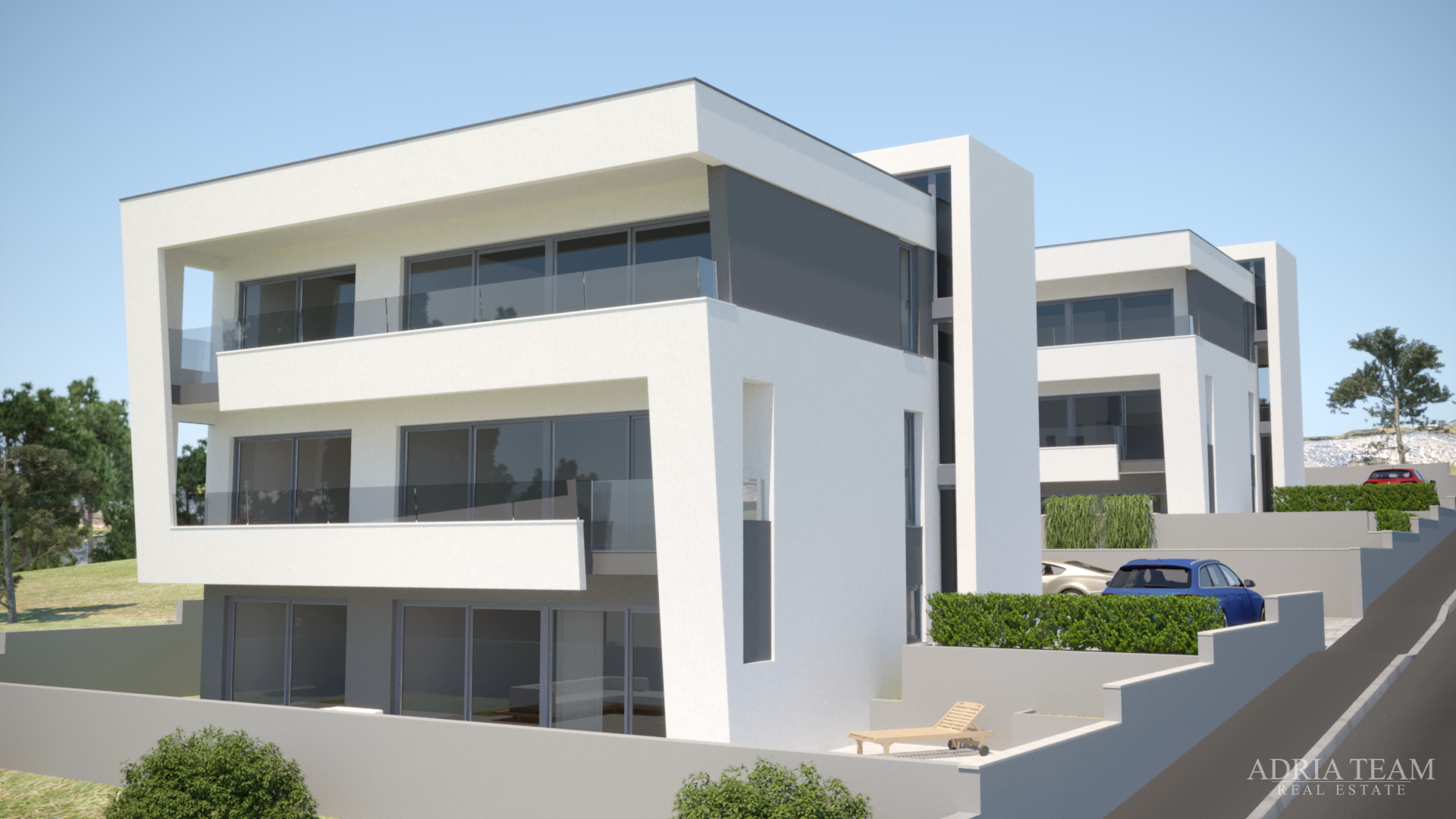 LUKSUZNI APARTMAN S POGLEDOM 50 m OD MORA - MANDRE, PAG