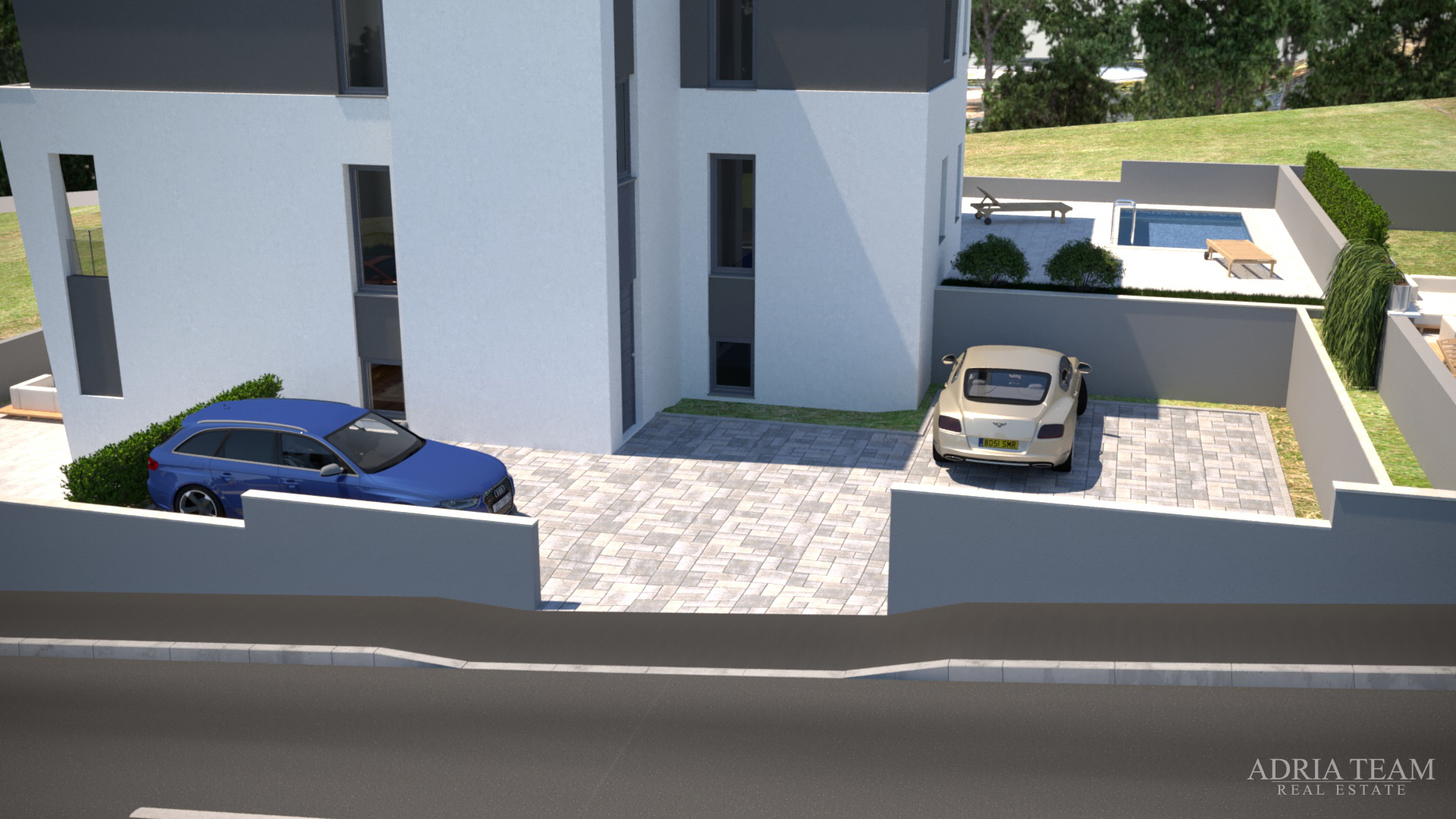 LUKSUZNI APARTMAN S POGLEDOM 50 m OD MORA - MANDRE, PAG