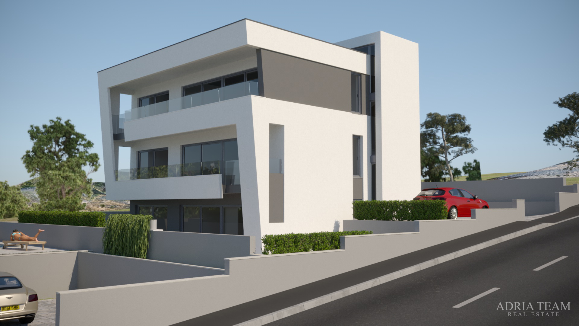 LUKSUZNI APARTMAN S POGLEDOM 50 m OD MORA - MANDRE, PAG