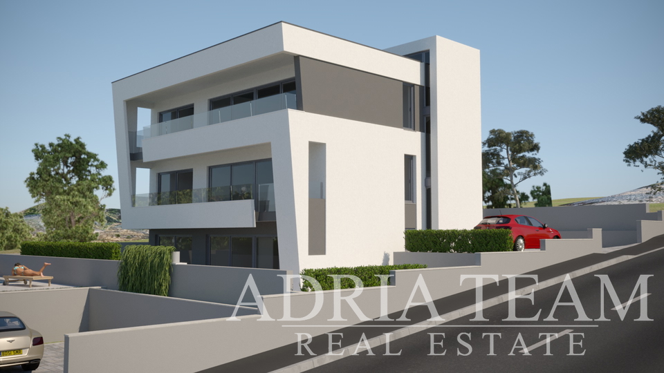 LUKSUZNI APARTMAN S POGLEDOM 50 m OD MORA - MANDRE, PAG
