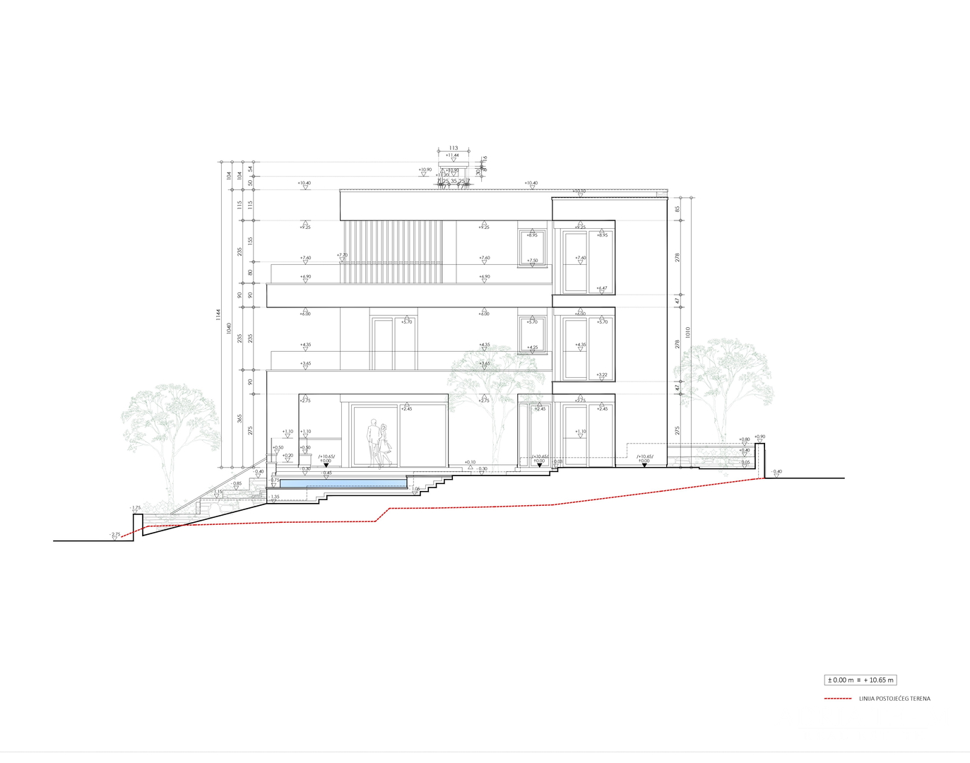 Villas, 50 m from the sea, newly built, beautiful view - Vinjerac