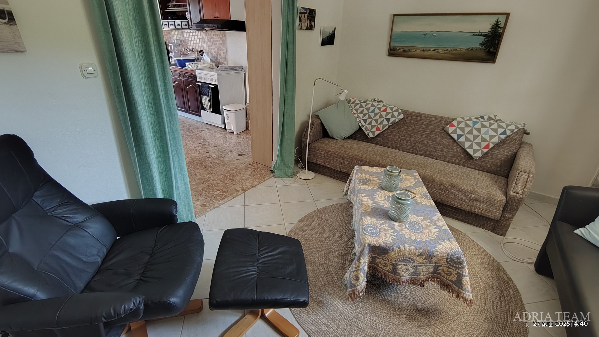 HAUS MIT WUNDERSCHÖNEM OFFENEM MEERBLICK, TEILWEISE RENOVIERT - DONJI KARIN