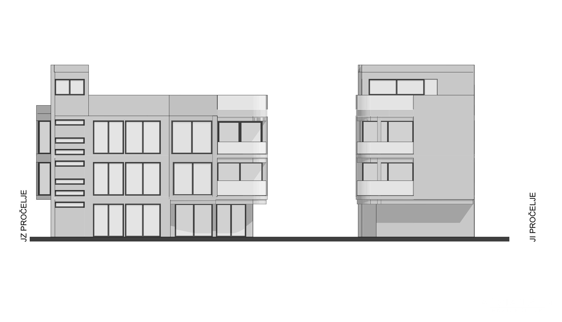 APARTMENTS 55 m FROM THE SEA, NEW CONSTRUCTION - VIR