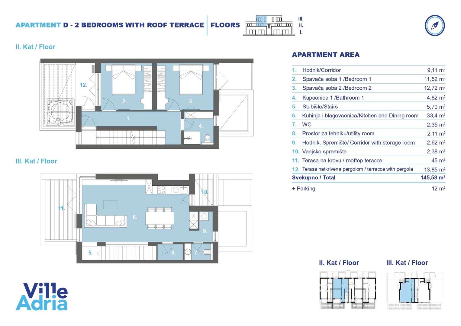APARTMENTS WITH GARDEN IN A RESIDENTIAL BUILDING, NEW CONSTRUCTION - PRIVLAKA