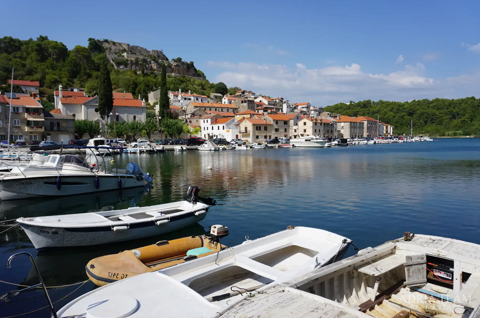 Građevinsko zemljište 485 m² s projektom vile - Novigrad,Zadar