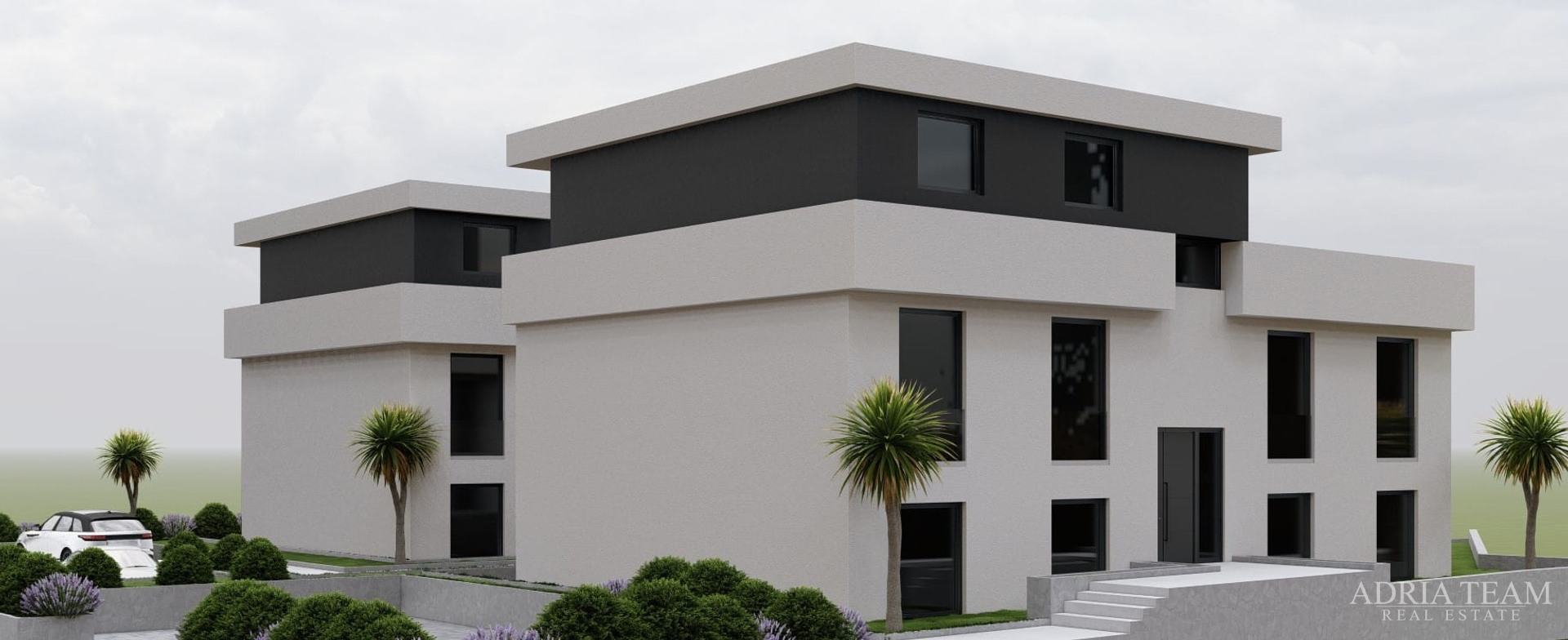 APARTMANI U DVIJE STAMBENE ZGRADE, NOVOGRADNJA, SAMO 20 m OD MORA - ŠIMUNI, PAG