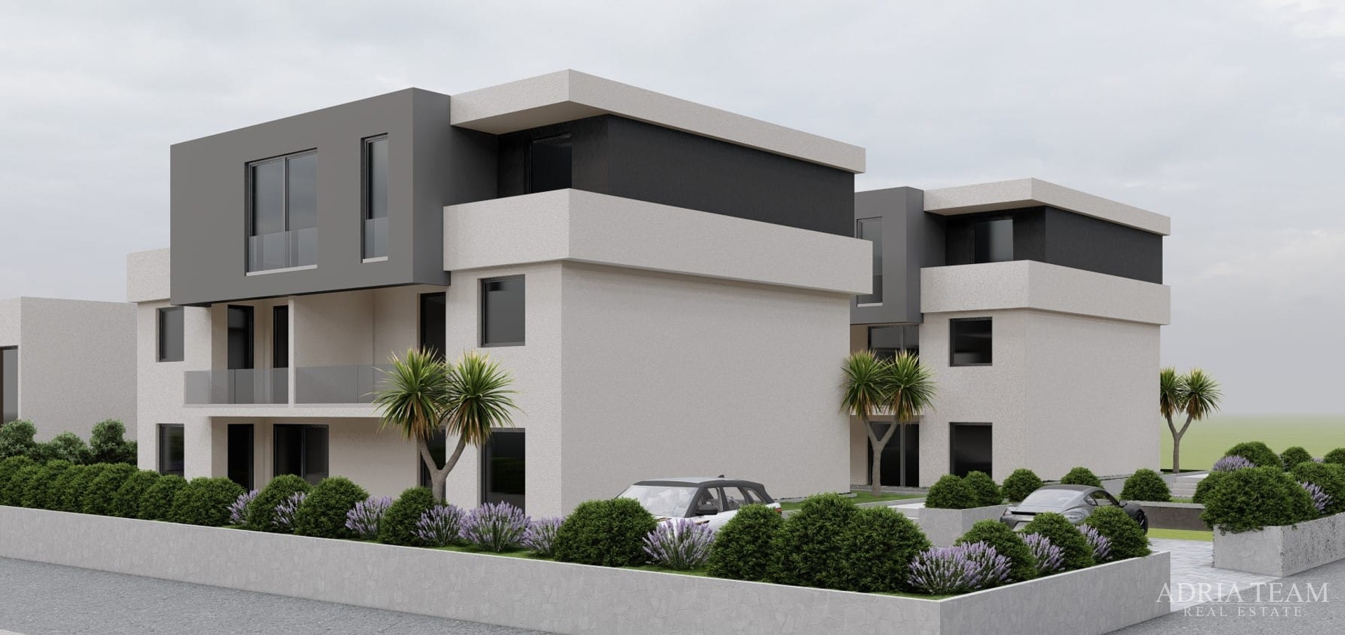 APARTMANI U DVIJE STAMBENE ZGRADE, NOVOGRADNJA, SAMO 20 m OD MORA - ŠIMUNI, PAG