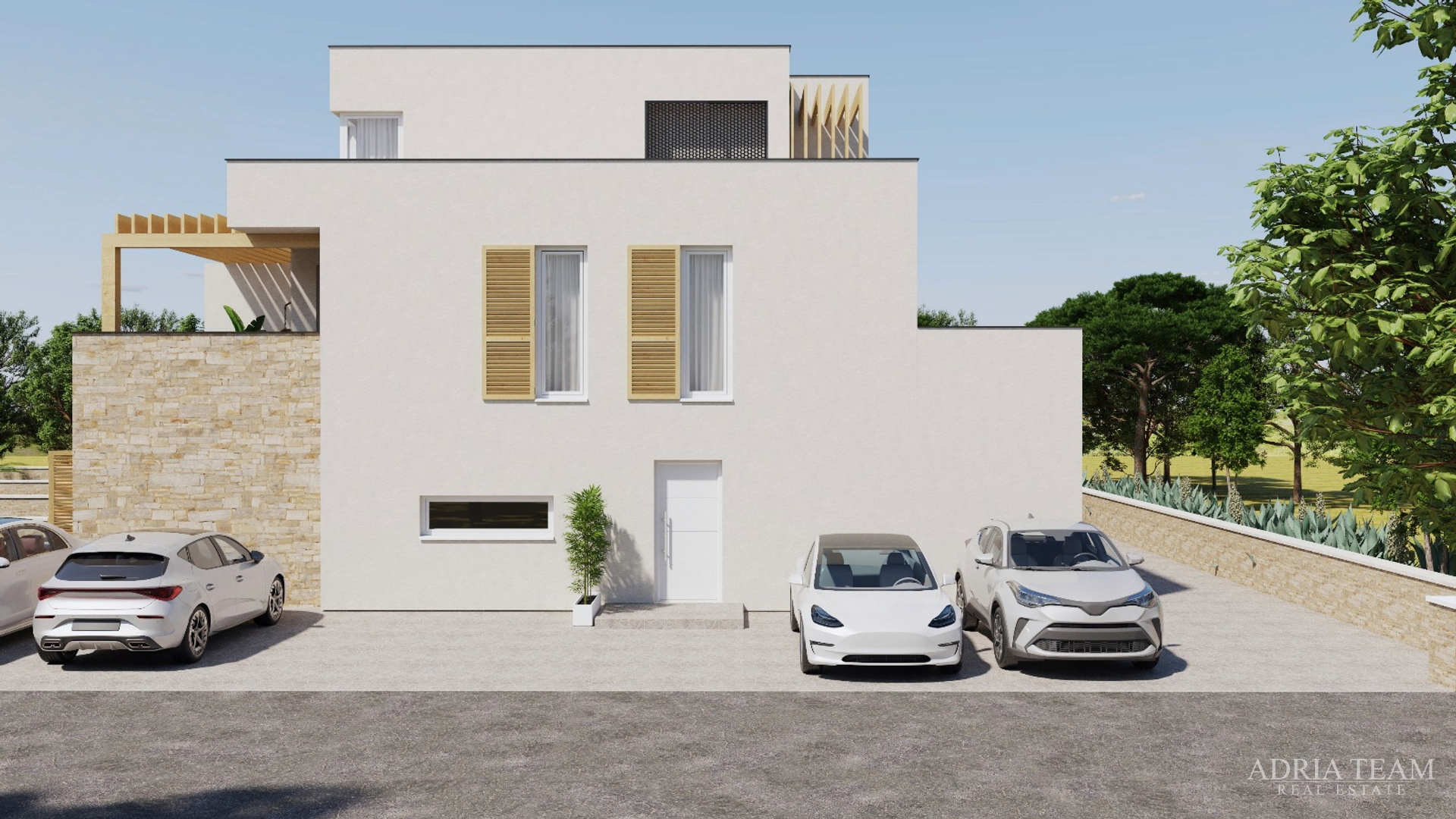 WOHNUNGEN MIT GARTEN IN EINEM WOHNGEBÄUDE, NEUBAU - PRIVLAKA