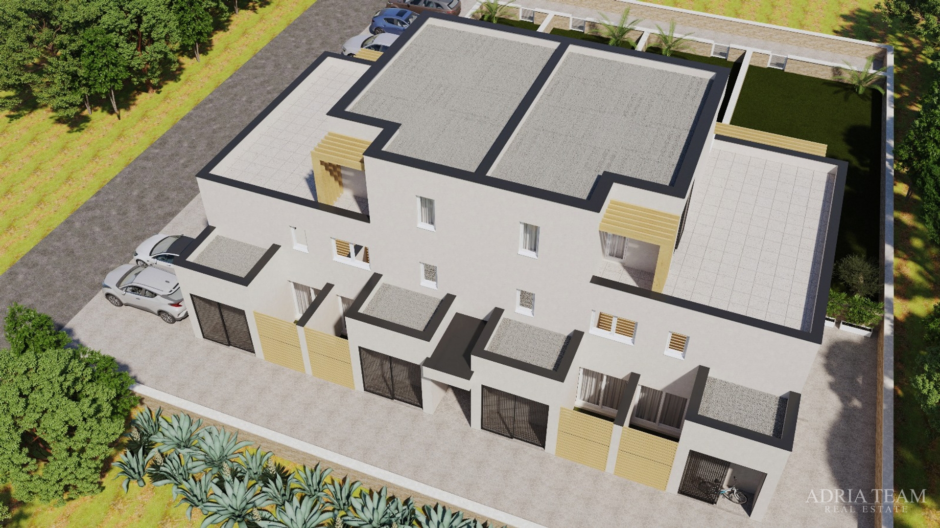WOHNUNGEN MIT GARTEN IN EINEM WOHNGEBÄUDE, NEUBAU - PRIVLAKA