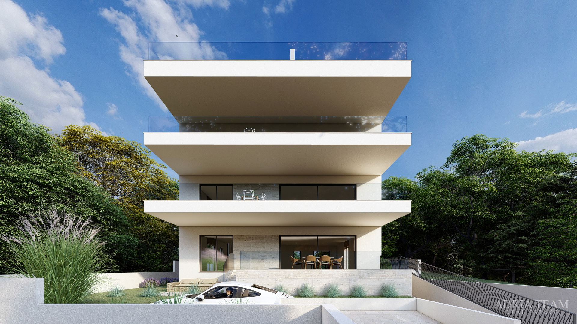 APARTMENTS LOCATED 120 m FROM THE SEA, SEA VIEW, NEW CONSTRUCTION - DIKLO, ZADAR
