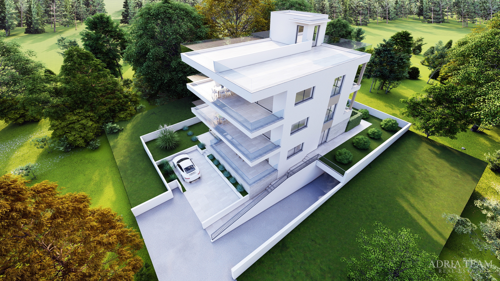 APARTMENTS LOCATED 120 m FROM THE SEA, SEA VIEW, NEW CONSTRUCTION - DIKLO, ZADAR