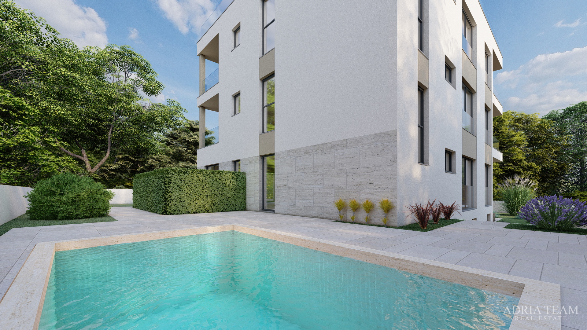 APARTMENTS LOCATED 120 m FROM THE SEA, SEA VIEW, NEW CONSTRUCTION - DIKLO, ZADAR