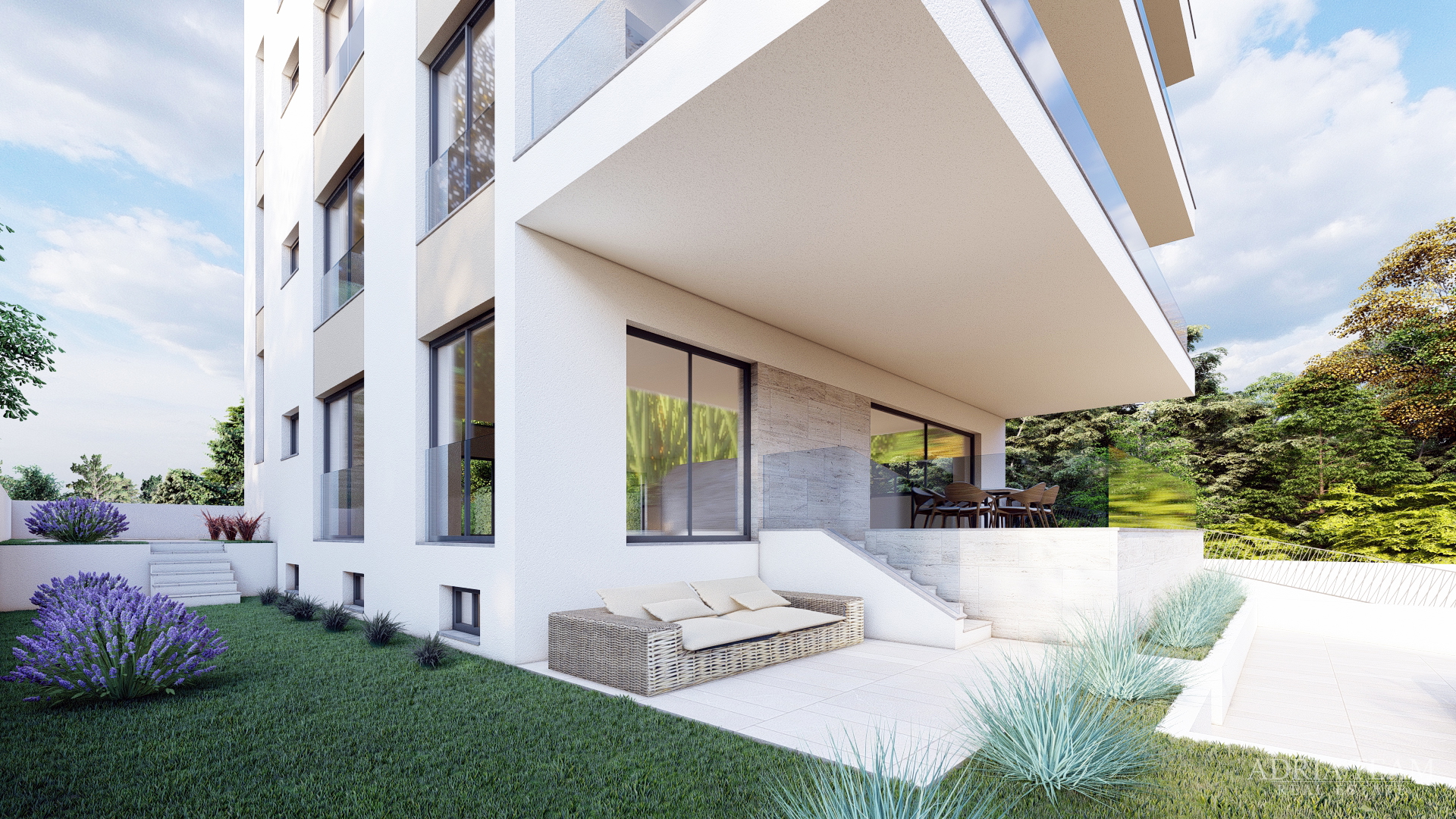 APARTMENTS LOCATED 120 m FROM THE SEA, SEA VIEW, NEW CONSTRUCTION - DIKLO, ZADAR