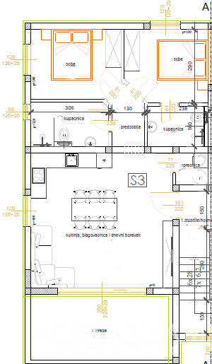 APARTMENTS 300 m FROM THE BEACH, NEW BUILD, SEA VIEW - PRIVLAKA