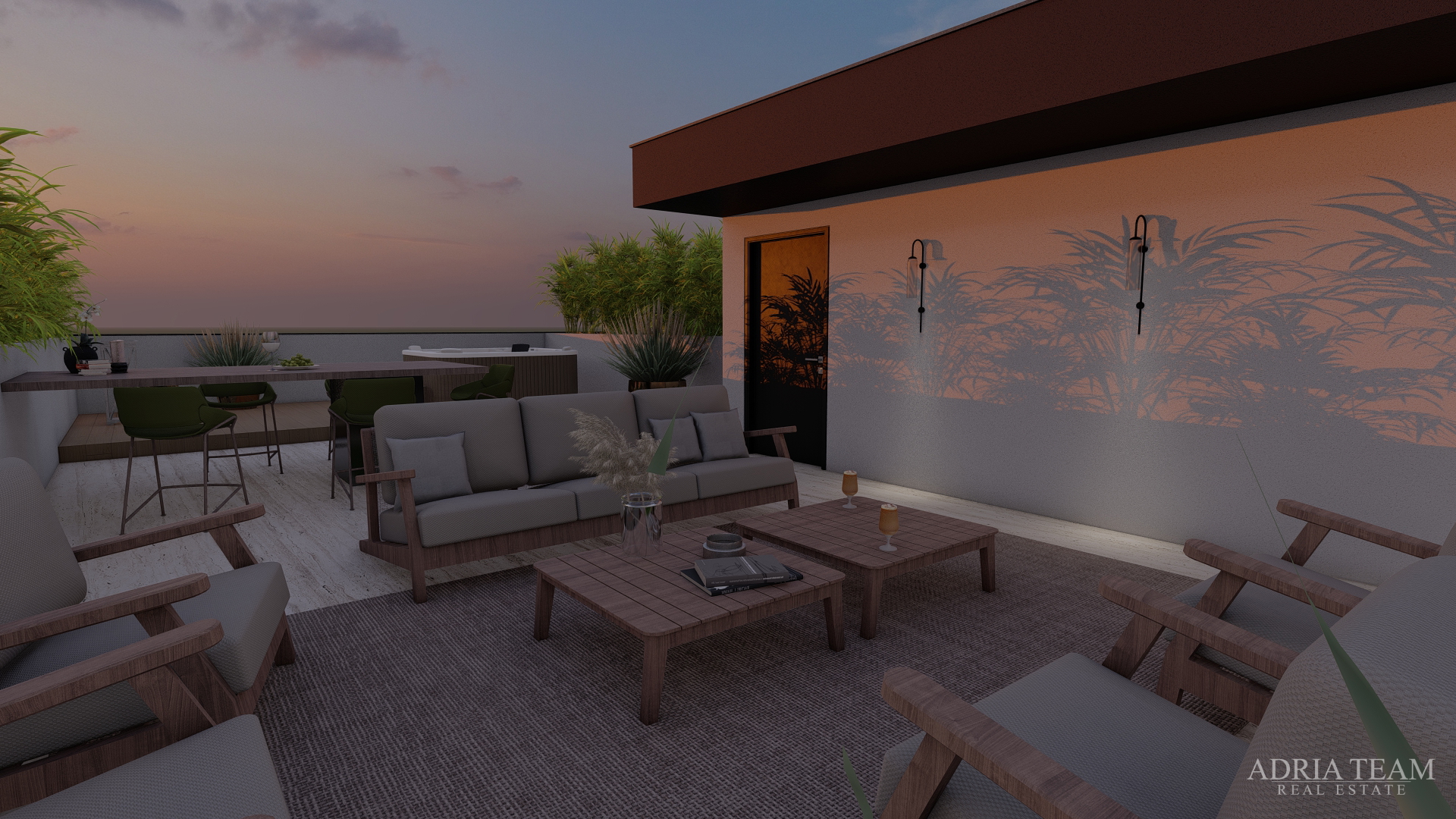 APARTMENTS 300 m FROM THE BEACH, NEW BUILD, SEA VIEW - PRIVLAKA