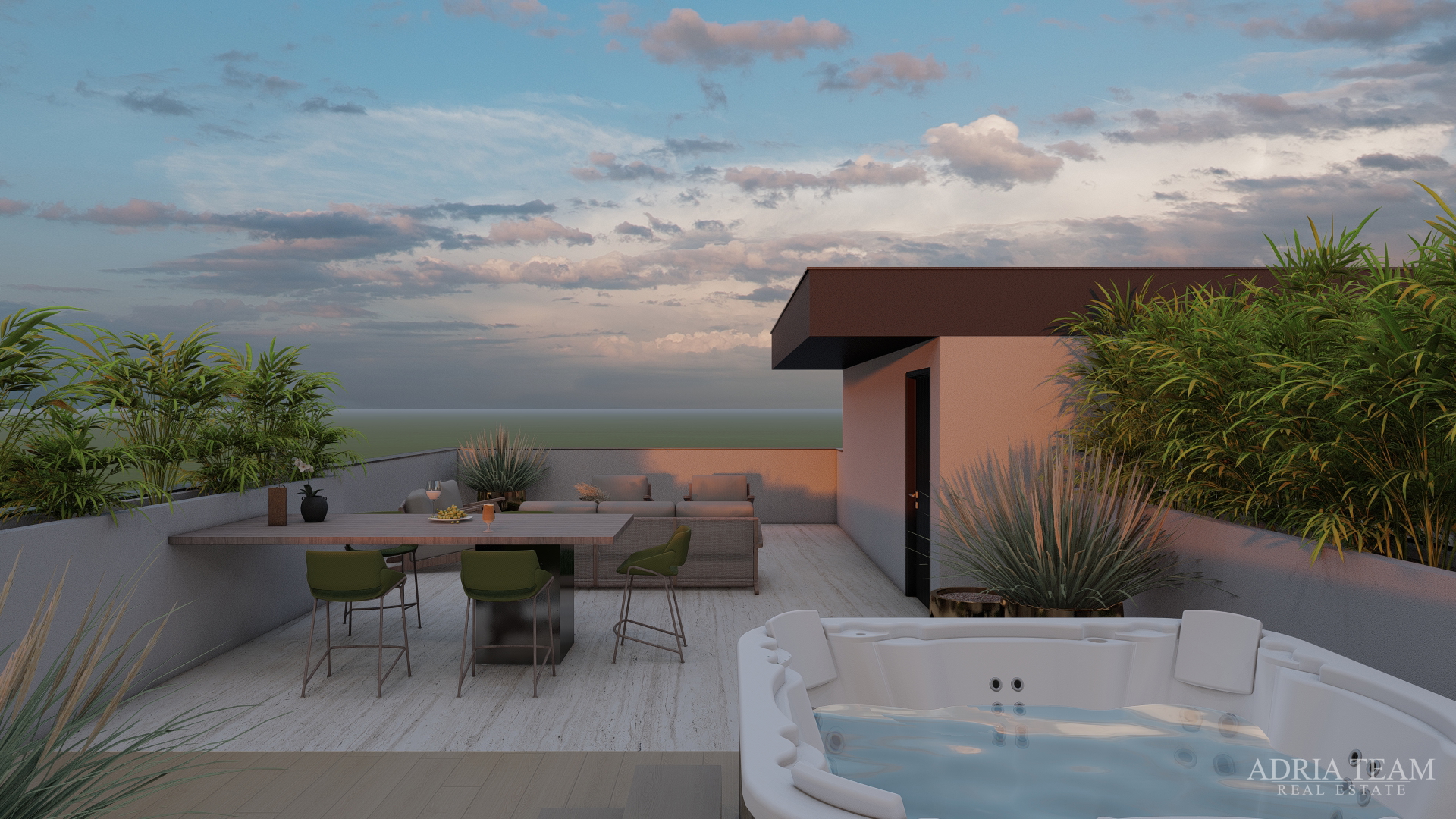 APARTMENTS 300 m FROM THE BEACH, NEW BUILD, SEA VIEW - PRIVLAKA