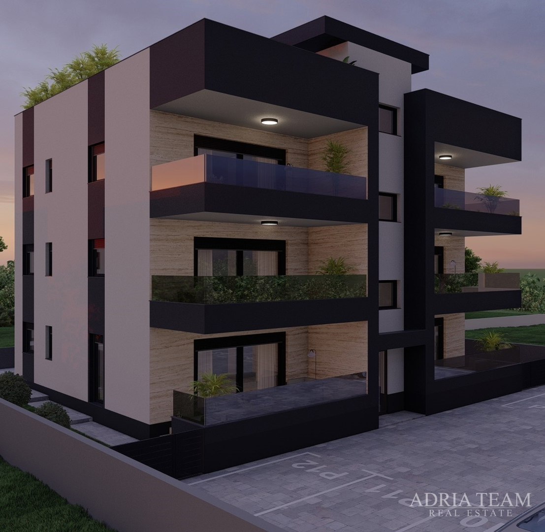 APARTMENTS 300 m FROM THE BEACH, NEW BUILD, SEA VIEW - PRIVLAKA