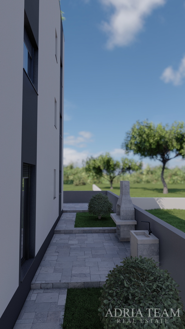 APARTMENTS 300 m FROM THE BEACH, NEW BUILD, SEA VIEW - PRIVLAKA