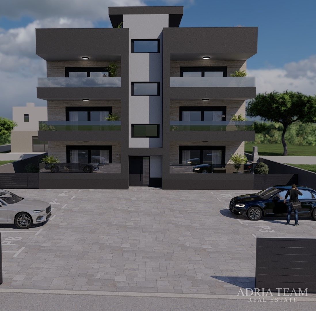 APARTMENTS 300 m FROM THE BEACH, NEW BUILD, SEA VIEW - PRIVLAKA