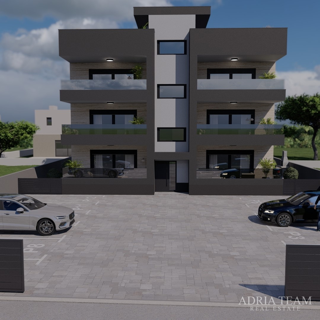 APARTMENTS 300 m FROM THE BEACH, NEW BUILD, SEA VIEW - PRIVLAKA