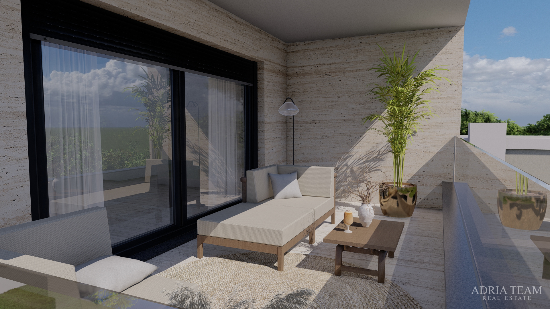 APARTMENTS 300 m FROM THE BEACH, NEW BUILD, SEA VIEW - PRIVLAKA