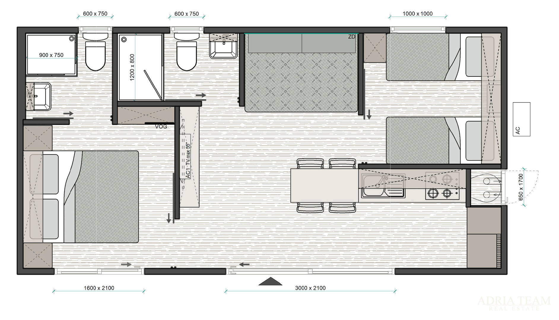 MONTAŽNA KUĆICA, MODEL VEEZIA, IZVRSNA LOKACIJA - KRUŠEVO