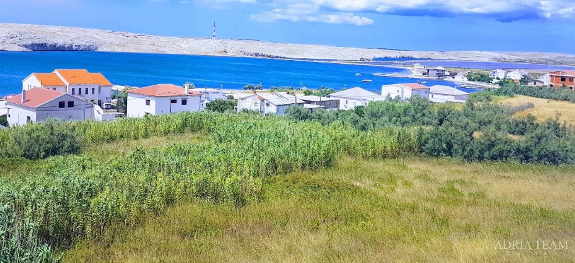 GRAĐEVINSKA ZEMLJIŠTA, IZGRAĐENI DIO GRAĐEVINSKOG PODRUČJA - DINJIŠKA, PAG