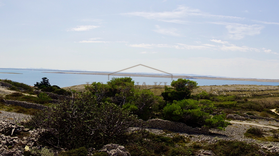 Building lands with panoramic view*Smokvica/Pag