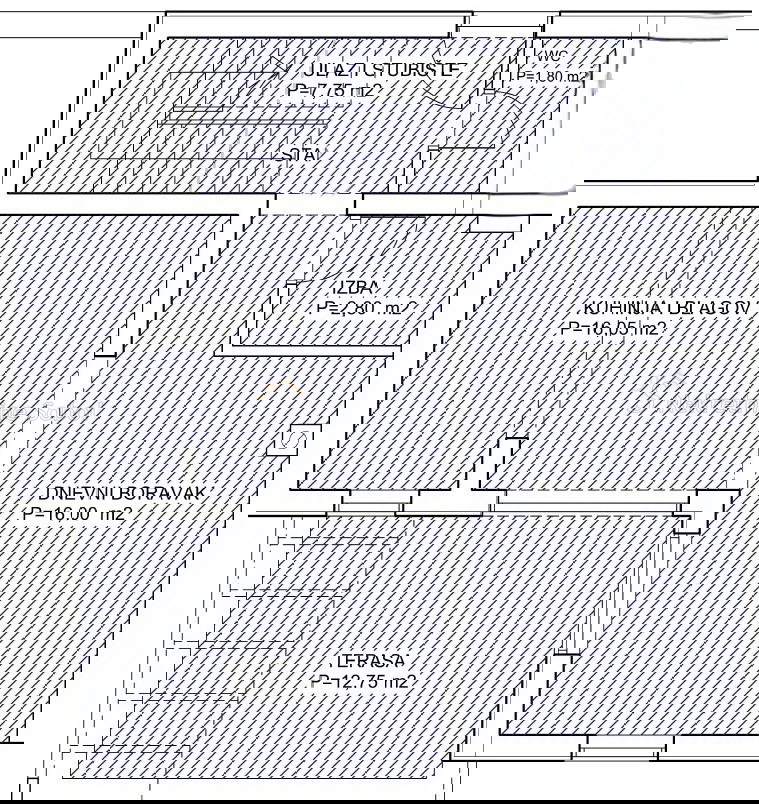 Mali Losinj - 4R+LR, 183.94 m2