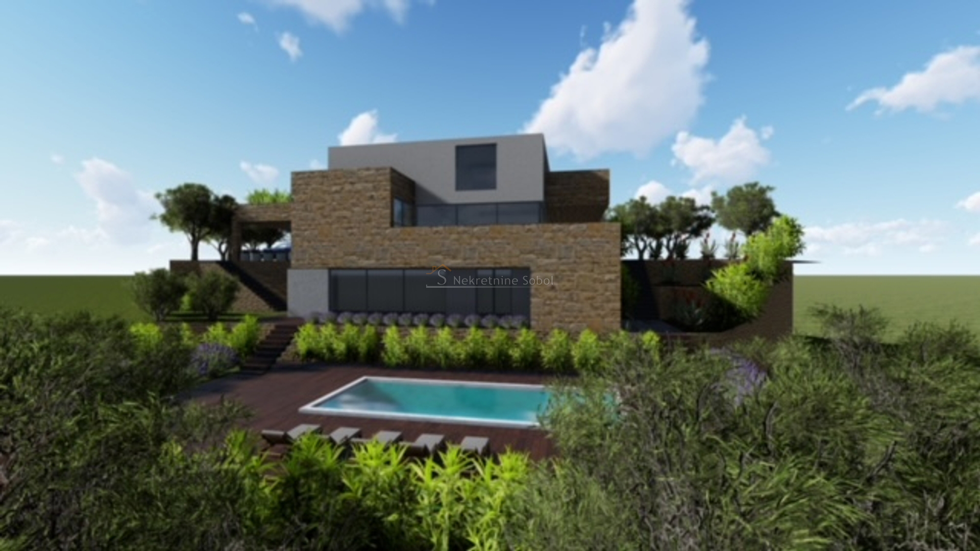 Nerezine, Otok Lošinj - Građevinsko zemljište, 857 m2