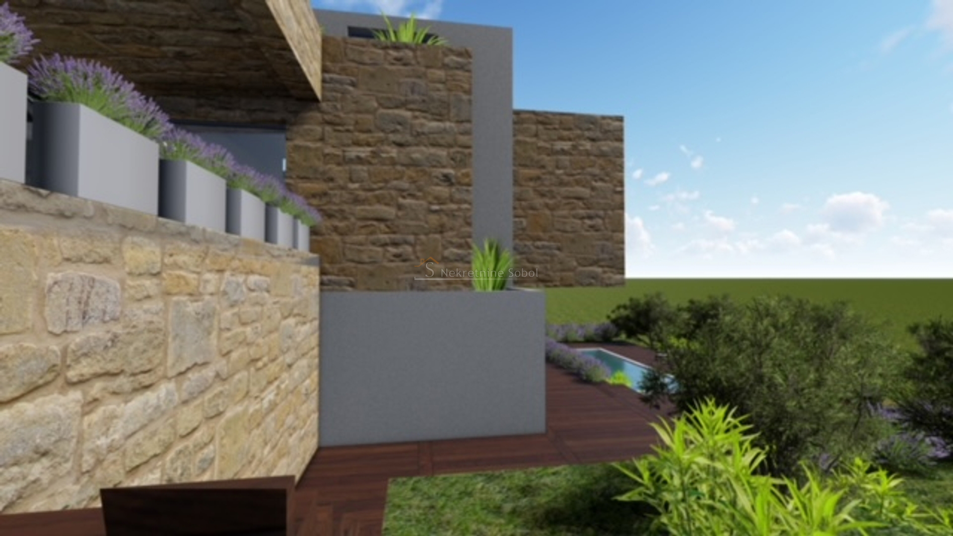 Nerezine, Otok Lošinj - Građevinsko zemljište, 857 m2