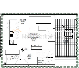 Nerezine, Island Losinj - 2R+LR, 82.48 m2