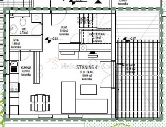 Nerezine, Island Losinj - 2R+LR, 82.69 m2