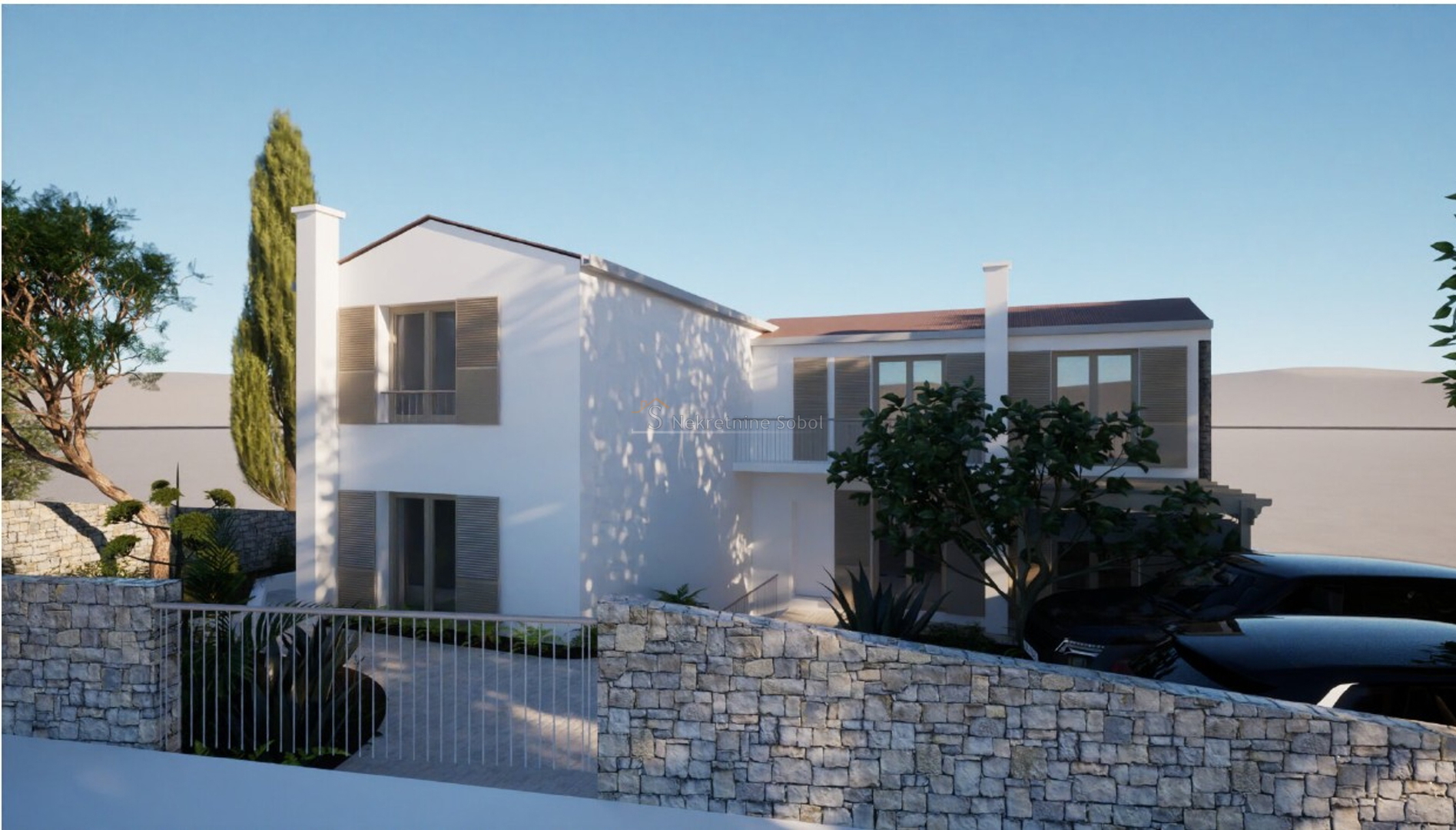 Veli Losinj, Island Losinj - Two storey, 85 m2